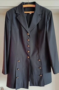 Gehrock, Trachtenmantel, Gr. 42, Wollmischung, Anthrazit, Damen, Top Zustand - Bild 1 von 4