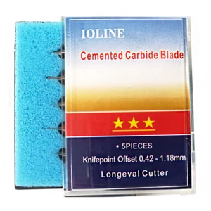 15pcs 45/30/60 degree Ioline blade cutting plotter Blade Ioline vinyl cutter  - Picture 1 of 12