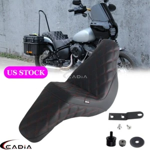 Asiento con almohadilla de gel LS 2-Up para Harley Softail Low Rider ST FXLRST FXLRS FXLR 2018-2024 - Imagen 1 de 12