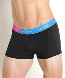 Nuevo con etiquetas Calvin Klein Hombre (X-LARGE) - THIS IS LOVE Bañador tiro bajo NB3513-002 - Imagen 1 de 5