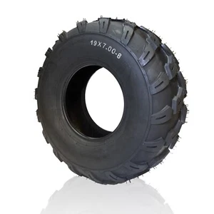 19X7.00-8 KNOBBY TIRE FOR COLEMAN BT200X CT200U TRAIL EX EXR BAJA MINI BIKE - Picture 1 of 4
