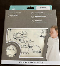 Ergobaby Swaddle Wrap Newborn quick diaper Swaddler Sheep gray 0-3 Months