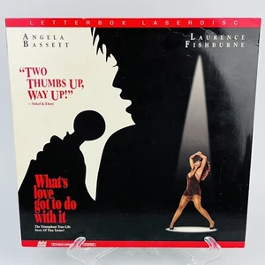 WHAT’S LOVE GOT TO DO WITH IT Laserdisc Angela Bassett (Tina Turner) Very Good - Picture 1 of 2