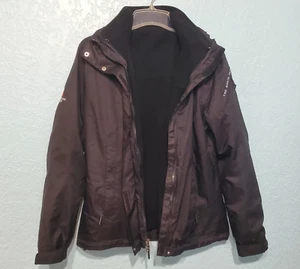 The North Face Jacket 2 In 1  Black Summit Series Gore-Tex Ski Hooded Coat Sz S - Picture 1 of 24