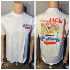 Vintage Panama Jack surfing Shirt Longboard Bells Beach Australia Single Stitch - Picture 1 of 11
