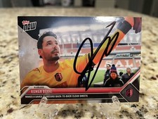 Roman Bürki Autographed Topps Now MLS Card #52 PR 346 St. Louis CITY SC