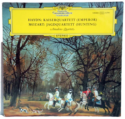 12"Vinyl - MOZART Jagdquartett / HAYDN Kaiserquartett - Bild 1 von 2