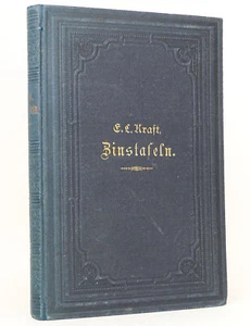 E. L. Tablas de zinc Kraft's [Krafts] | Editorial J. B. Metzlerscher (5. Edición) - Imagen 1 de 5