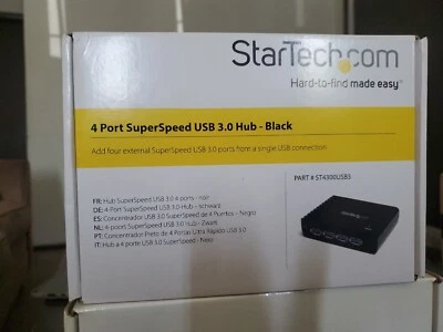 StarTech.com 4-Port USB C Hub - USB 3.2 Gen 2 (5Gbps) - 3x USB-A & 1x USB-C - Image 1 of 2