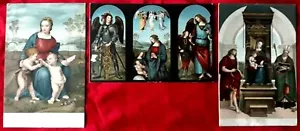 N° 525 LOT DE 4 CARTES RELIGIEUSES CARTES ALLEMANDES - Foto 1 di 6