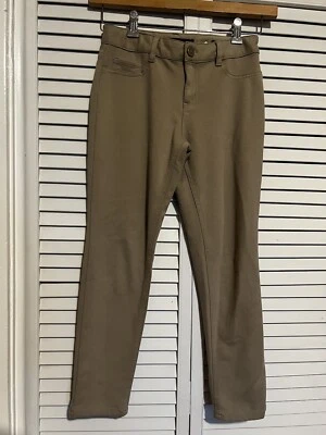 FRENCH TOAST Girl's Kids Size 14 Pants Khaki Skinny School Uniform Interior Adj - Image 1 of 4