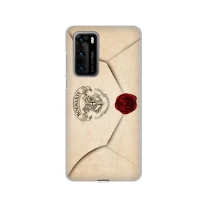 OFFICIAL HARRY POTTER HOGWARTS LETTER ENVELOPE SOFT GEL CASE FOR HUAWEI PHONES 4 - Picture 1 of 8