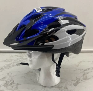 Schwinn Adult Bicycle Helmet with Snap On Visor Ages 5+ Blue - Picture 1 of 11