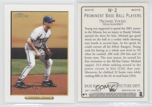 2005 Topps Turkey Red White Michael Young #2