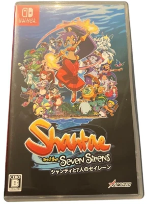 Nintendo Switch Shantae and the Seven Sirens English Support Japan Import Used - Image 1 of 4