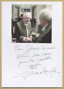 Lucien Clergue (1934-2014) - French photographer - Rare signed card + Photo - Picture 1 of 1
