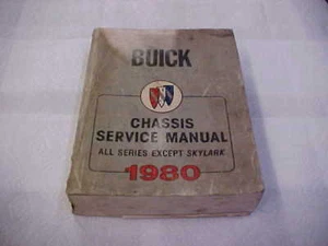 Buick 1980 chassis service manual. - Picture 1 of 1