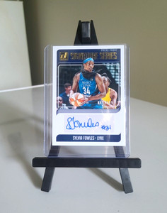2019 Donruss WNBA Signature Series Press Proof Auto #SS-SFL Sylvia Fowles /199