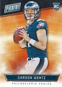 Carson Wentz #54 Rookie RC 066/199 Hergestellt Eagles 2016 Panini Staat Tagung - Bild 1 von 1