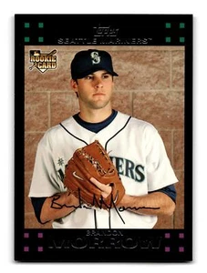Brandon Morrow RC Rookie 2007 Topps #433 Seattle Mariners Mint - Picture 1 of 2
