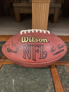 tony romo signed football