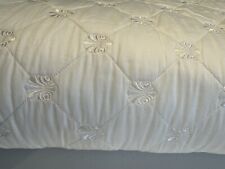 Frette Light Quilt Cotton Bedspread - Ivory - One Size
