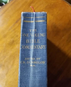 The One Volume Bible Commentary, Rev.J.R. Dummelow (Hardcover) with Maps 1952 - Picture 1 of 17