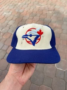 Vintage Toronto Blue Jays Cap Sports Specialties Fitted Wool Hat 7 1/4 MLB - Picture 1 of 4