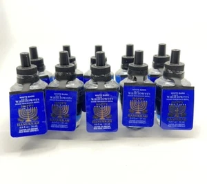 bath and body works (10 Pack) HAPPY HANUKKAH Donut Wallflower Refill New! - Picture 1 of 3