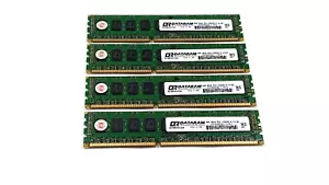 DATARAM 4x2GB (8GB) DTM64312H PC3-10600 DDR3 ECC Registered Server Memory Kit - Picture 1 of 6