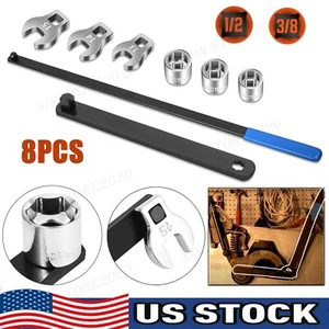 8Pc Universal Timing Serpentine Belt Tension Tensioner Setting Tool Kit 1/2 3/8" - Foto 1 di 10