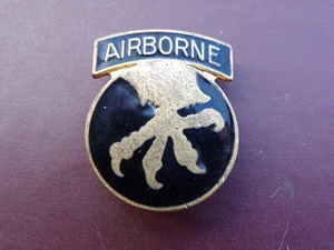 WWII Army 17th Airborne Infantry Crest Patch Badge Unit Rare Insignia DI Pin PB - Picture 1 of 2