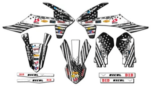 2020-2024 SX-E5 MERICA Grey Senge Graphics Kit Compatible with KTM - Bild 1 von 10