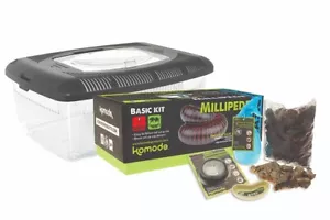 Komodo Completo Millipede Starter Mantenendo Kit 39 x 25 x 24 CM Terrario - Foto 1 di 1