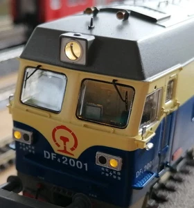 China Railway Diesellok DF4C "Beijing Blue" METAL edition HO 1:87 DC New - Picture 1 of 11