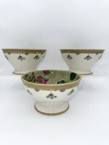 Tracy Porter Sweet Cecily - Soup/ Cereal Bowl 6 3/8”, Set of 3 - Picture 1 of 4