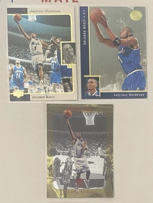 Lot of 3 Anfernee Hardaway 1995-96 SP, Championship Series, 1997-98 SP Authentic - Image 1 of 4