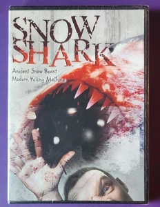 New Sealed Snow Shark (DVD, 2013) B Horror Movie Sleaze Monster Killer Shark - Bild 1 von 2