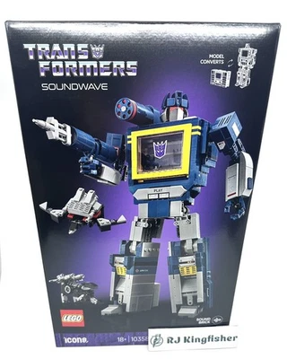 NUEVO LEGO® Icon Transformers: Soundwave 10358 Número de piezas: 1.505 de Japón - Imagen 1 de 4