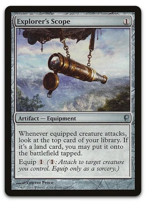 Explorer's Scope #198 (NM) Conspiracy CNS Magic MTG - Image 1 of 2