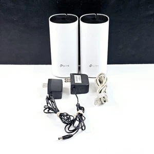 TP-Link AC1200 Whole Home Mesh Wifi System Deco W2400 White Internet Extender X2 - Picture 1 of 12