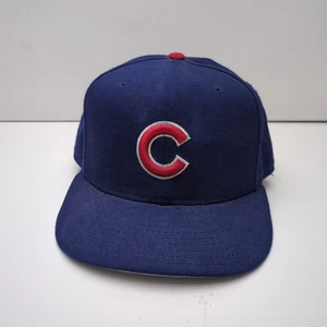 Vintage Chicago Cubs Mütze Kappe New Era Diamond Collection Wolle tailliert 7 1/2 MLB - Bild 1 von 5