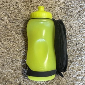 Amphipod Hydraform 12 OZ Handheld Water Bottle Black Zipper Storage & BPA Free - Picture 1 of 8