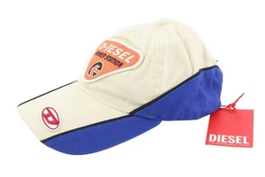 DIESEL C-Pavel Men Cap OS White Baseball Power Station Patches Casual Unisex - Picture 1 of 16