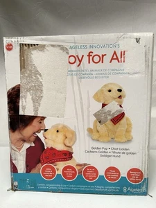 Ageless Innovations Joy for All Companion Pet Golden Pup cane interattivo NUOVO - Foto 1 di 11
