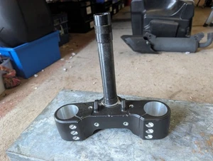 2014 Moto Guzzi Griso 1200 SE 8V Lower Triple Tree Steering 53mm Bottom Yoke #WG - Picture 1 of 22