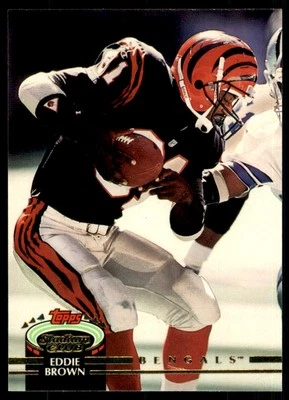 1992 Stadium Club Eddie Brown Cincinnati Bengals #88 - Image 1 of 2