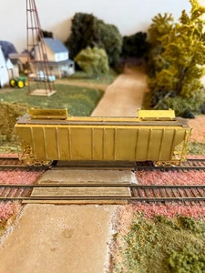 HO Overland Brass OMI-3275 P/S PS2-CD Covered Hopper. Unpainted. IOB. - Picture 1 of 9