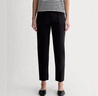 Yansi Fugel Straight Leg Ankle Pants Black Size 6 - Image 1 of 4