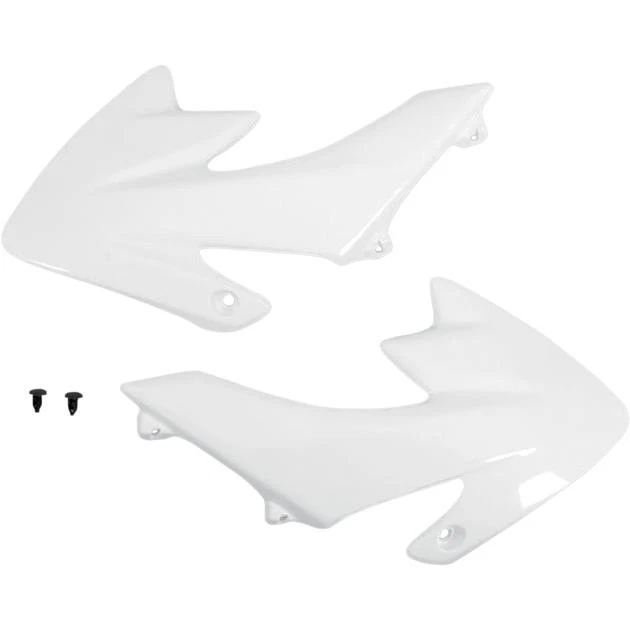 UFO Radiator Shrouds White for Honda CRF50F 2004-2014 for Honda CRF50F - Image 1 of 1